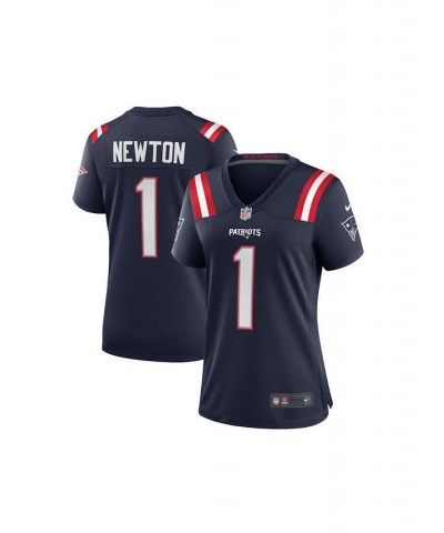 Cam Newton New England Patriots NFL Women's Game Jersey Navy $57.20 Jersey