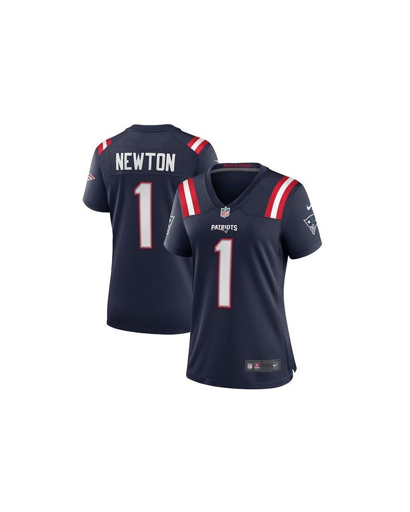 Cam Newton New England Patriots NFL Women's Game Jersey Navy $57.20 Jersey