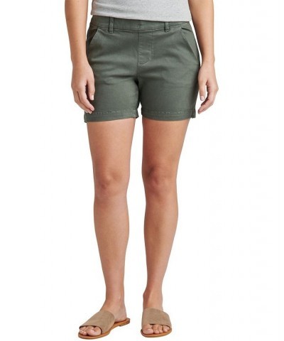 Women's Maddie Mid Rise Pull-On Shorts Green $27.84 Shorts