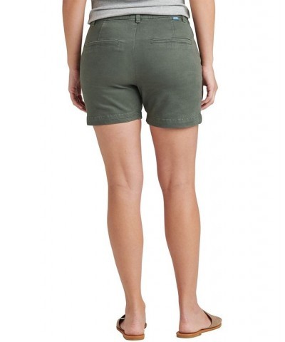 Women's Maddie Mid Rise Pull-On Shorts Green $27.84 Shorts