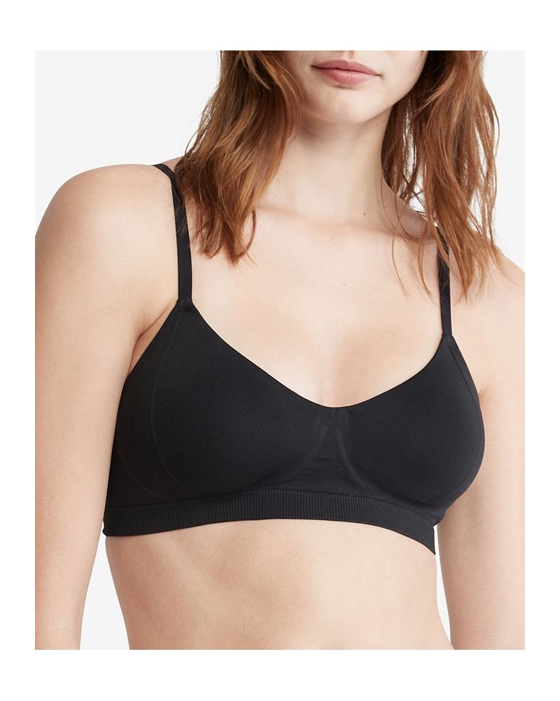 Bonded Flex Lightly Lined Bralette QF6610 Black $22.77 Bras