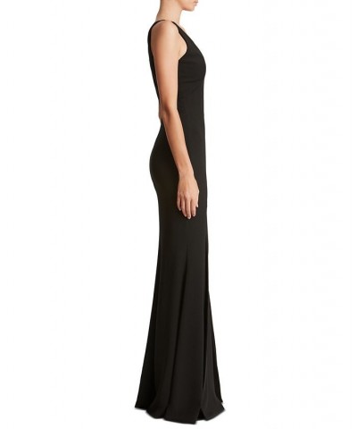 Iris High-Slit Evening Gown Bright Fuschia $87.36 Dresses