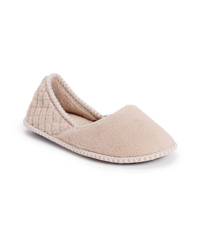 Women's Beverly Slip-on Slipper Tan/Beige $18.02 Shoes