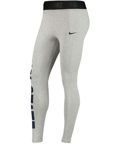 Women's Penn State Nittany Lions High-Waisted Tri-Blend Leggings Black $30.55 Pants