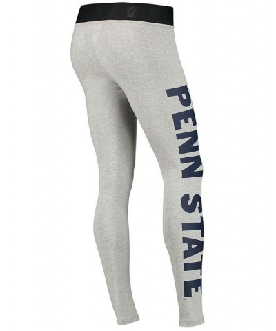 Women's Penn State Nittany Lions High-Waisted Tri-Blend Leggings Black $30.55 Pants