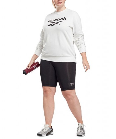 Plus Size Cotton Bike Shorts Black $13.50 Shorts