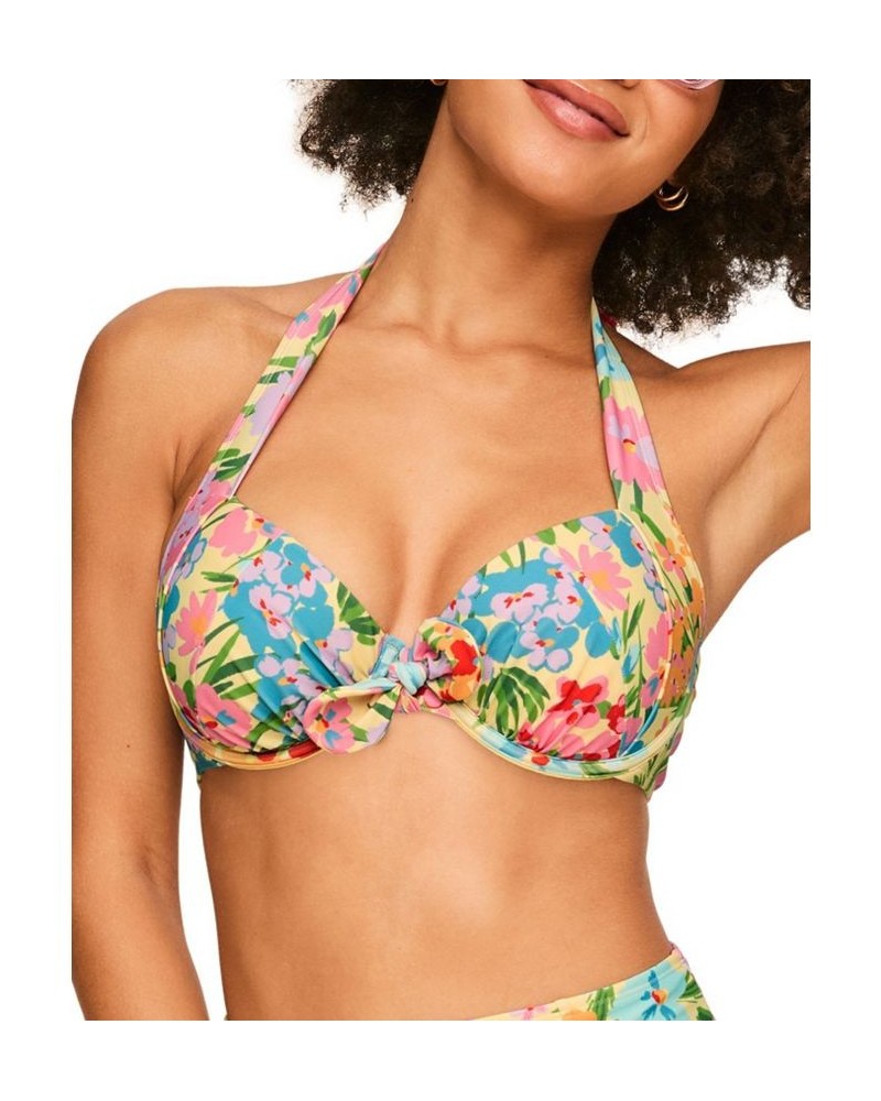 Shelby Women's Swimwear Bra Top Floral orange $25.83 Swimsuits