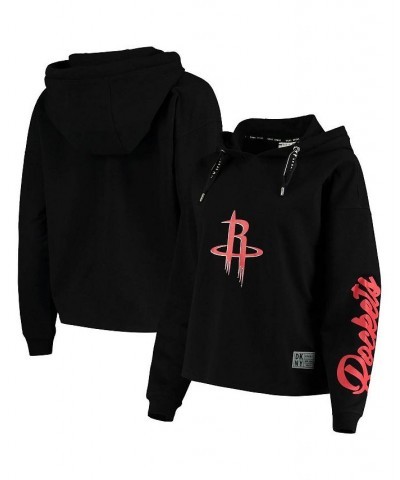 Women's Black Houston Rockets Suzy Pullover Hoodie Black $40.18 Sweatshirts