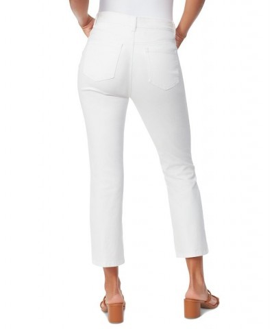 Women's Gloria Vanderbilt x Christian Siriano Chrissie Cropped Flare-Leg Jeans White $23.98 Jeans