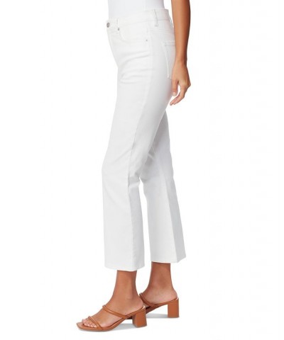 Women's Gloria Vanderbilt x Christian Siriano Chrissie Cropped Flare-Leg Jeans White $23.98 Jeans