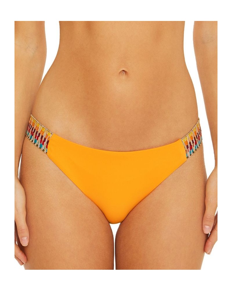 Women's Fiesta Hipster Bikini Bottoms Orangeburst $37.00 Swimsuits