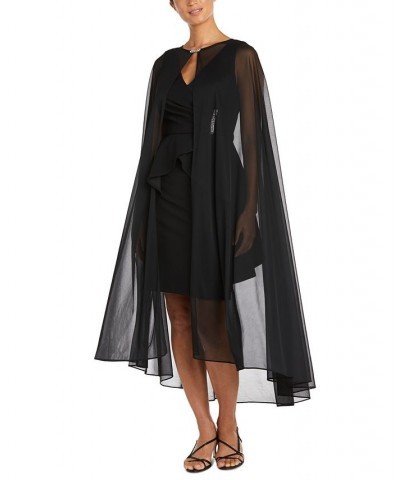 Chiffon Cape Black $32.45 Dresses