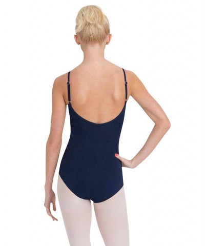 Camisole Leotard with Adjustable Straps Baby Blue $15.87 Tops