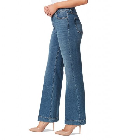 Women's True Love Wide-Leg Trouser Jeans SIA $21.39 Jeans