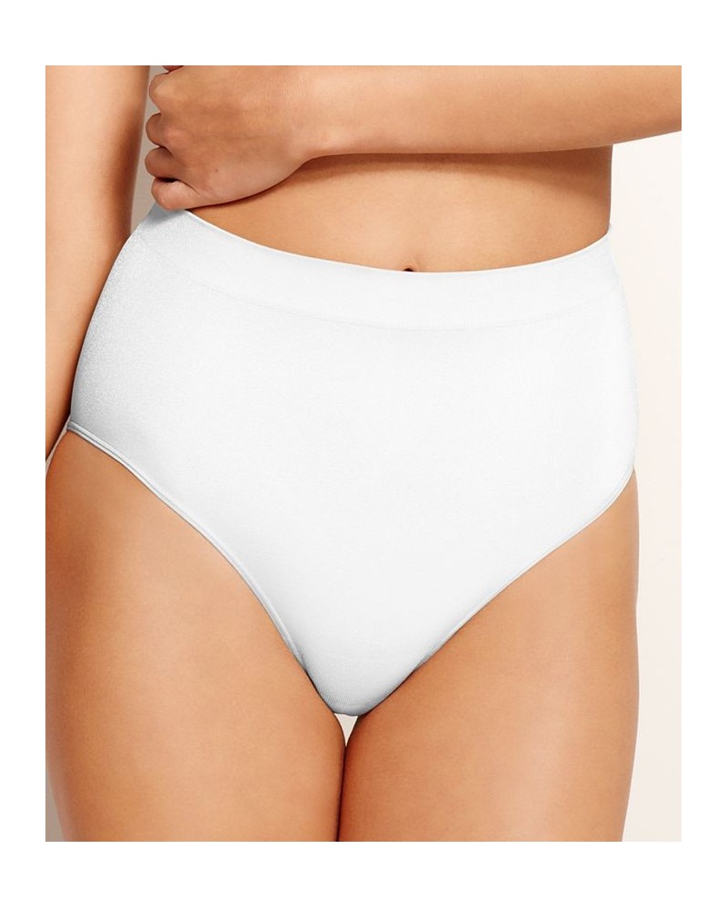 Women's B-Smooth Brief Seamless Underwear 838175 White $11.70 Panty