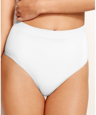 Women's B-Smooth Brief Seamless Underwear 838175 White $11.70 Panty