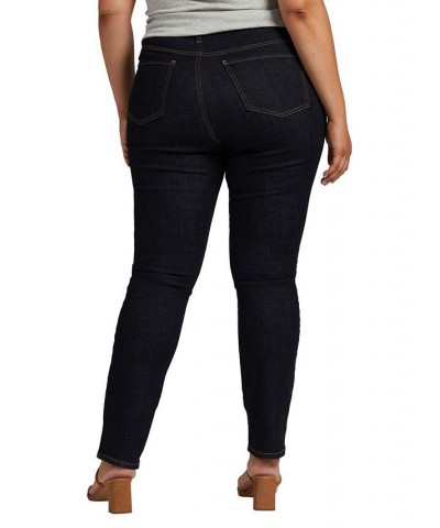 Plus Size Ruby Mid Rise Straight Leg Jeans Space Blue $29.70 Jeans