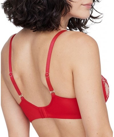 Entice Full Coverage Lingerie Underwire Bra 334143 Red $29.26 Bras