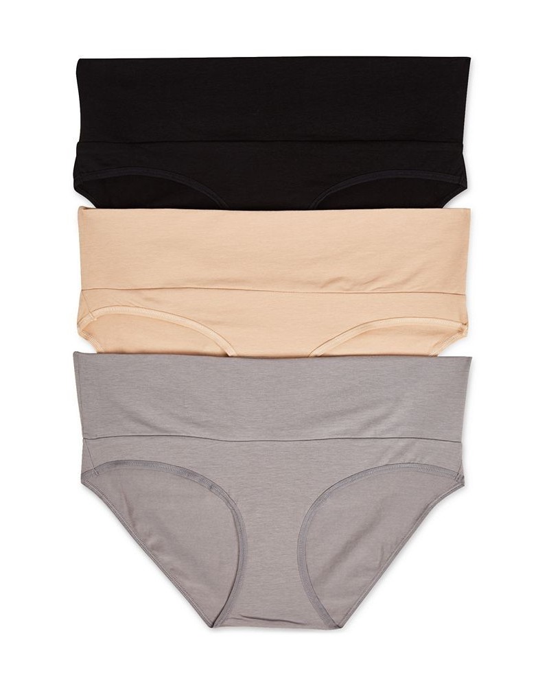 Maternity Fold-Over Panties (3 Pack) BlackMulti Pack $12.32 Panty