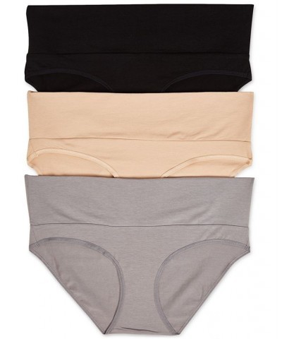 Maternity Fold-Over Panties (3 Pack) BlackMulti Pack $12.32 Panty