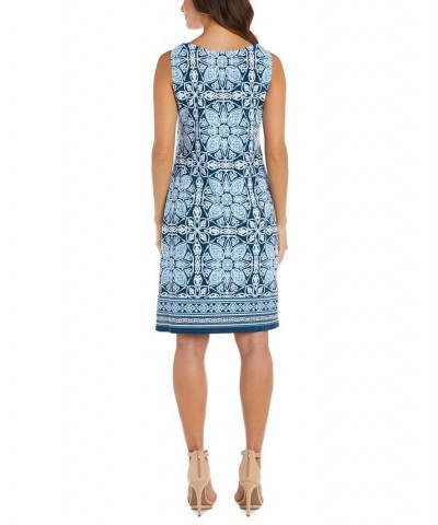 Women's 2-Pc. Draped Jacket & Printed Dress Blue/navy $54.50 Dresses