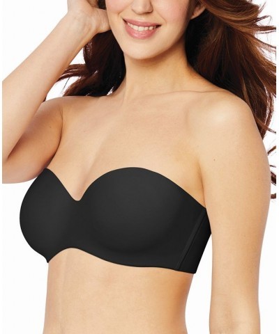 Strapless Minimizer Underwire Bra 939 Black $23.78 Bras