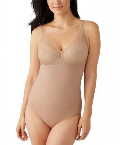 Women's Elevated Allure Wireless Shaping Bodybriefer 801336 Tan/Beige $39.60 Shapewear