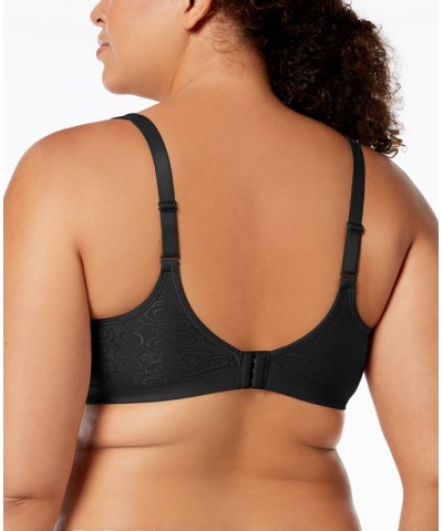 Comfort Revolution Shaping Wireless Smoothing Bra 3463 Black Swirl $14.26 Bras