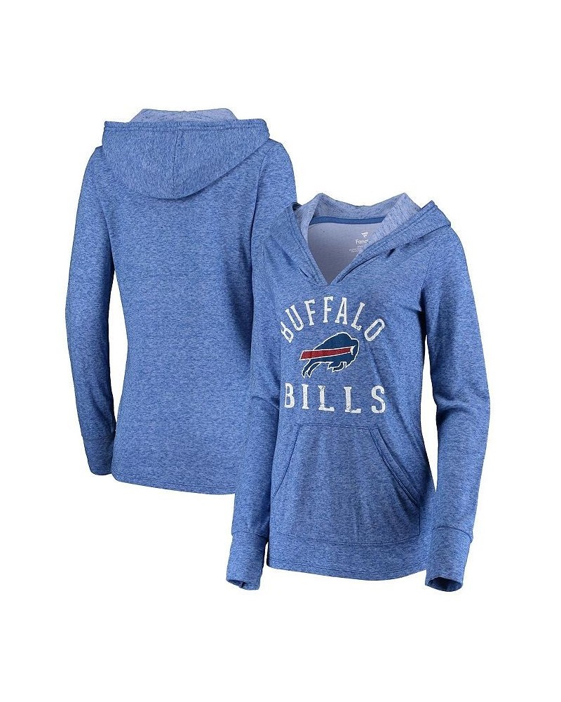 Women's Branded Royal Buffalo Bills Doubleface Slub Pullover Hoodie Royal $40.14 Sweatshirts