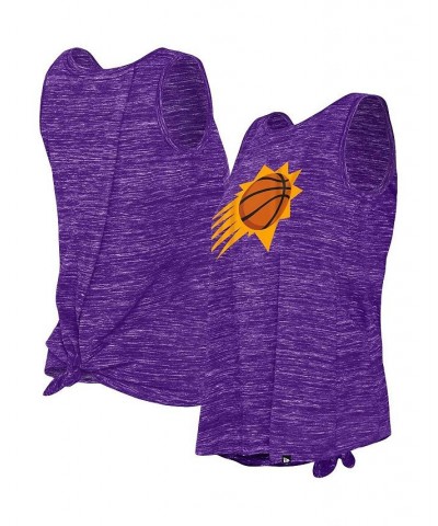 Women's Purple Phoenix Suns Space Dye Active Tank Top Purple $25.79 Tops