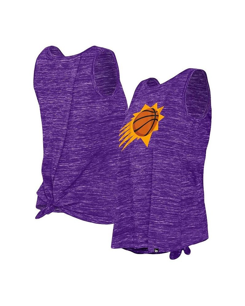 Women's Purple Phoenix Suns Space Dye Active Tank Top Purple $25.79 Tops