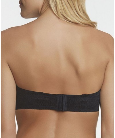 Women's Tessa Lace Strapless Convertible Bra Black $36.19 Bras