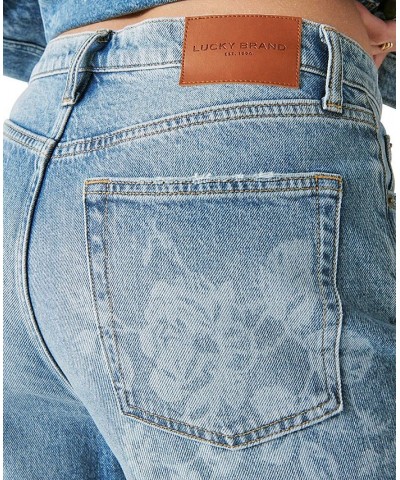 Laura Ashley x Women's High-Rise 90s Loose Jeans Cool Down $65.33 Jeans