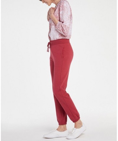 Women's French Terry Elastic Hem Sweatpants Boysenberry $49.50 Pants