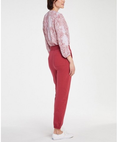 Women's French Terry Elastic Hem Sweatpants Boysenberry $49.50 Pants