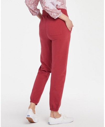 Women's French Terry Elastic Hem Sweatpants Boysenberry $49.50 Pants