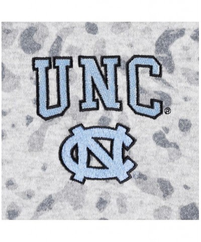 Women's Heather Gray North Carolina Tar Heels Leopard Quarter-Zip Sweatshirt Heather Gray $34.85 Sweatshirts