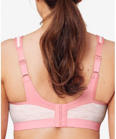 Women's Sport High Impact Wonderwire Bra Pink Blush Print $30.15 Bras