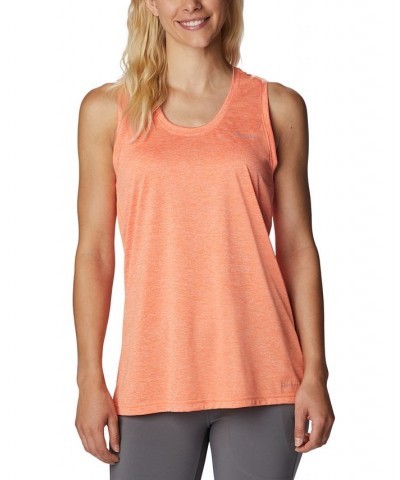 Women's Hike Tank Top Orange $18.00 Tops