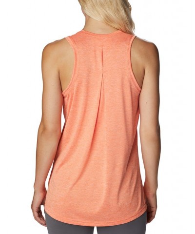 Women's Hike Tank Top Orange $18.00 Tops