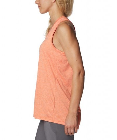 Women's Hike Tank Top Orange $18.00 Tops