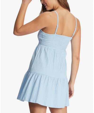 Juniors' Beach Hangs Mini Dress Snow White $20.68 Dresses