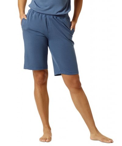 Women's Plus-Size Lounge Bermuda Short Blue $12.80 Sleepwear