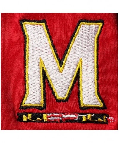 Women's Red Maryland Terrapins Fleece-Lined Leggings Red $18.19 Pants