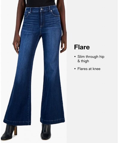 Juniors' High-Rise 90s Flare Jeans Light Wash $17.40 Jeans