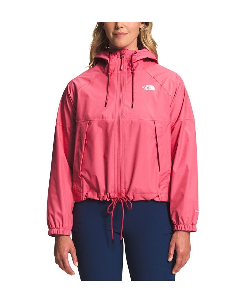 Women's Antora Hooded Rain Jacket Cosmo Pink $65.00 Jackets