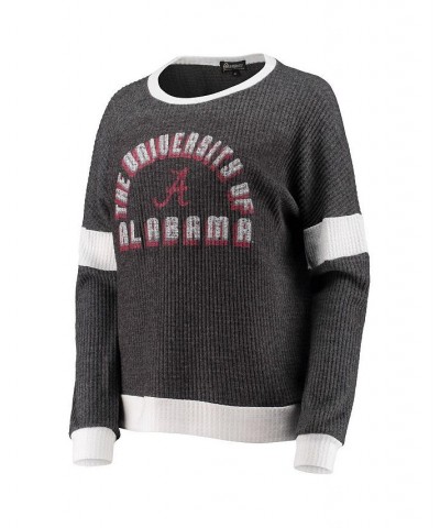 Women's Gray White Alabama Crimson Tide Worth the Hype Color-Blocked Tri-Blend Long Sleeve T-shirt Gray, White $34.19 Tops