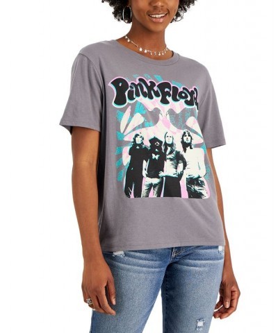 Juniors' Pink Floyd Graphic T-Shirt Grey $11.79 Tops