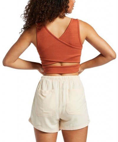 Juniors' Good Keepsake Top Brown $14.00 Tops