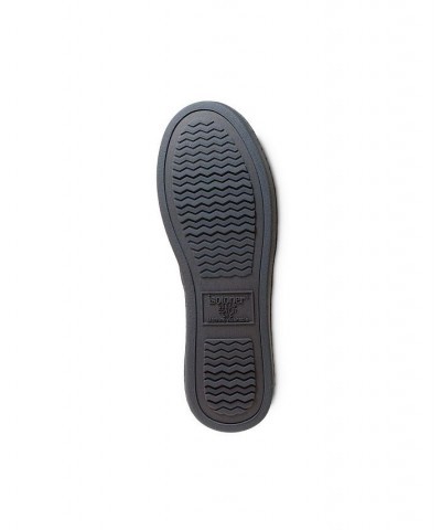 Quilted Memory Foam Microterry Slip On Slippers Gray $24.00 Shoes